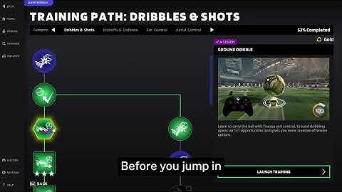 How to Use Rocket League Training Paths with trophi.ai