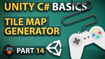 Unity C# Basics - Part 14 - Tile Map Generator (Nested For loops)