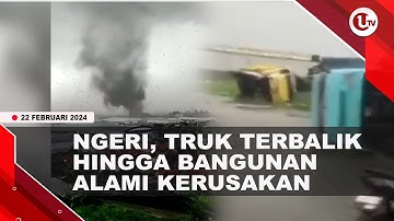 ANGIN PUTING BELIUNG TERJANG SUMEDANG-BANDUNG | U-NEWS