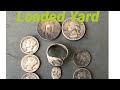 Metal Detecting Yard Loaded with Silver!