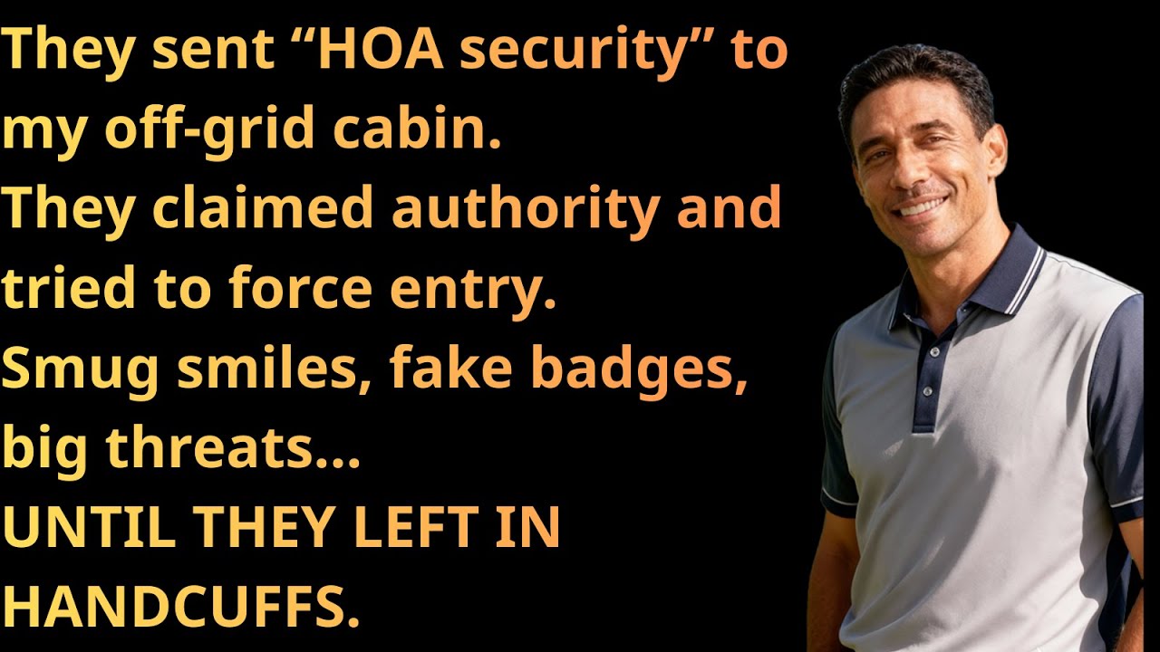 HOA Sent “Security” to My Off Grid Cabin—They Left in Handcuffs!