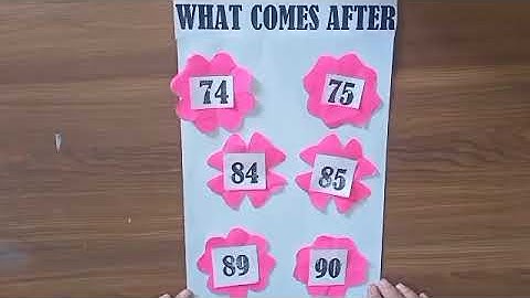 CLASS- LKG MATHS - COUNTING 71 TO 100 (ACTIVITY VIDEO)