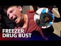 Drug Dealer Hid $10,000 Of Weed In A FREEZER!