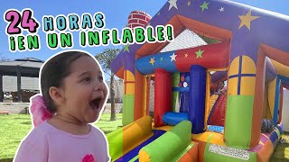 24 HORAS EN UN BRINCOLÍN INFLABLE