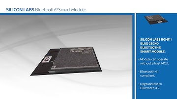 New at Mouser Electronics: Silicon Labs Bluetooth Smart Module