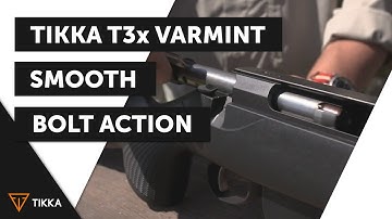 Tikka T3x VARMINT smooth bolt action with Nate Hosie
