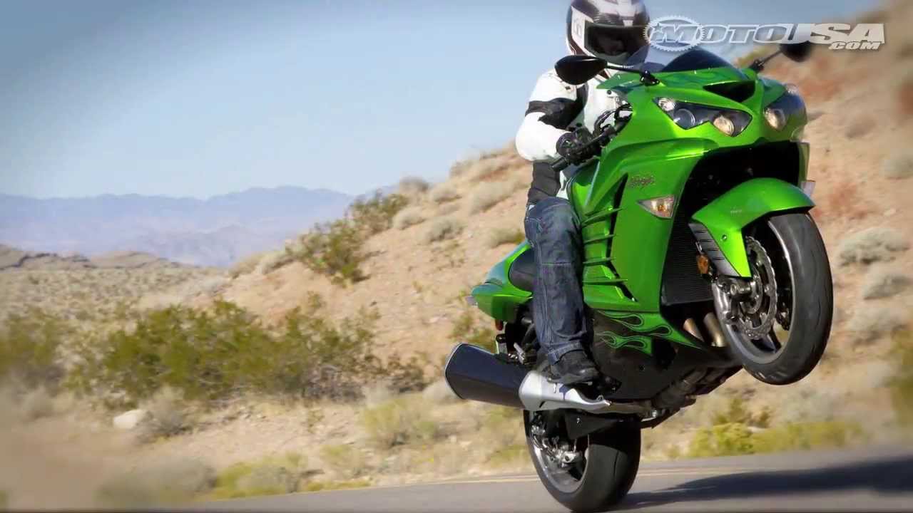 2012 Kawasaki ZX-14R First Ride - MotoUSA - YouTube