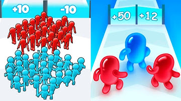 Join Clash 3D VS Join Blob Clash 3D IOS Android PST Gameplay