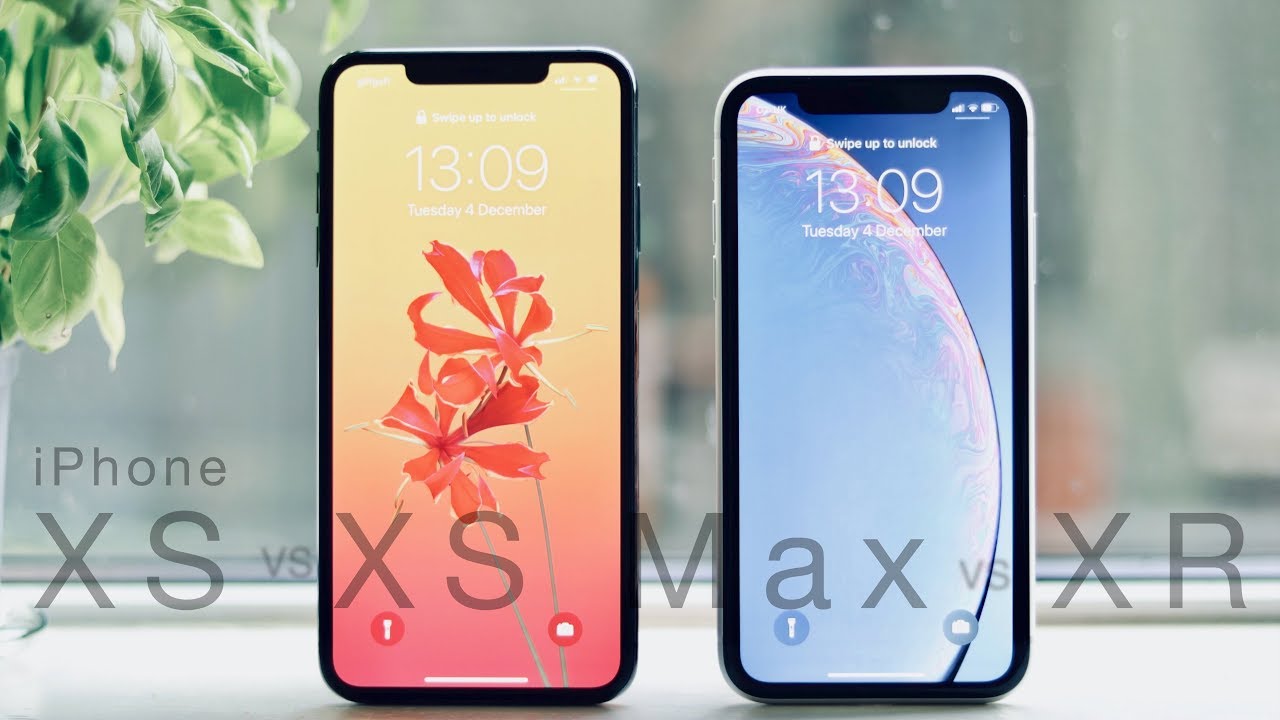 Iphone Xs Vs Xs Max Vs Xr Comparison Review Youtube