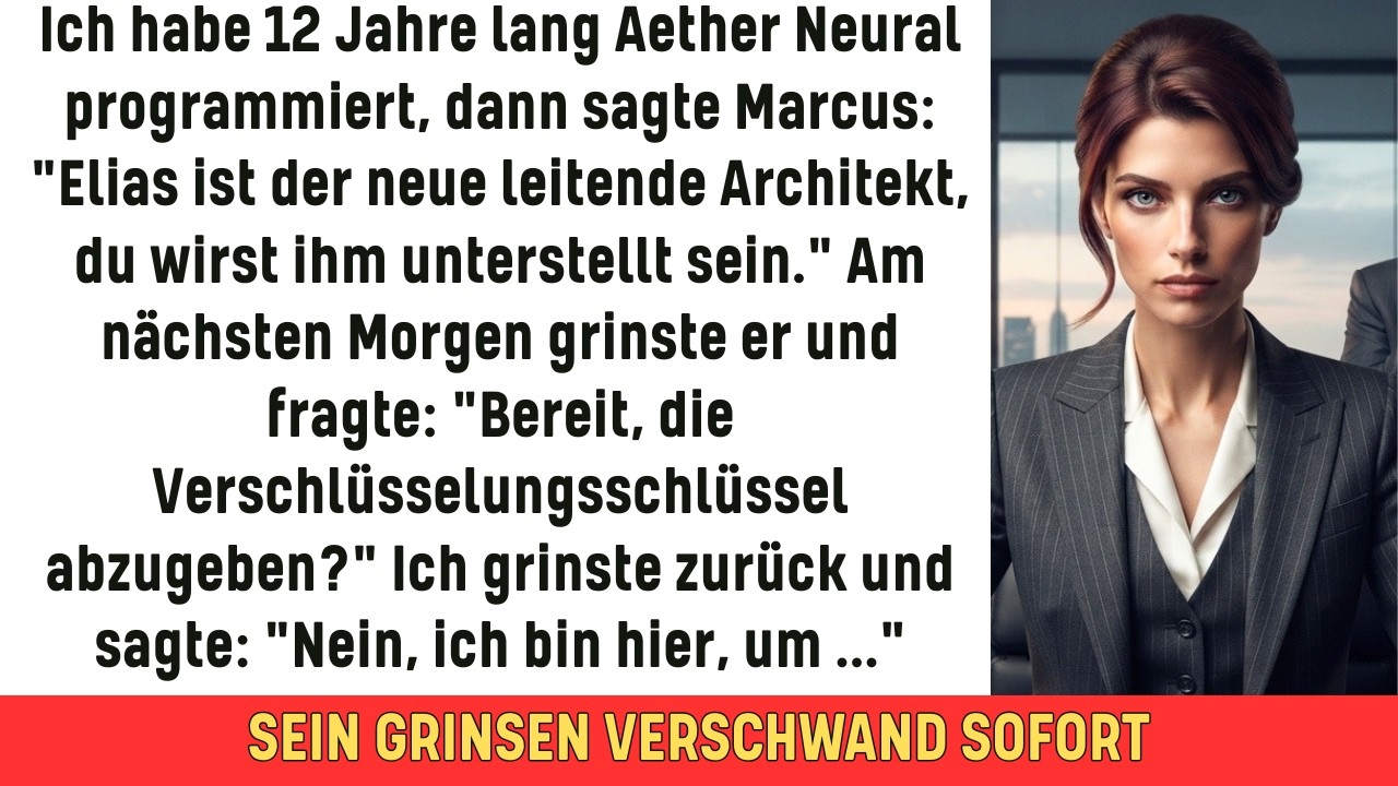 „Ich habe ein 5-Milliarden-Dollar-Unternehmen von Grund auf aufgebaut – mein Chef hat es seinem...