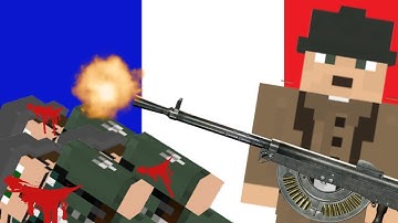 FRENCH MACHINE GUN VS GERMAN SQUAD (Post Scriptum)