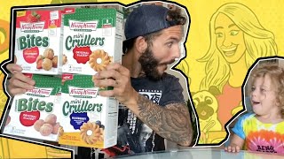 Fun Size Review: Krispy Kreme's Mini Crullers and Donut Bites!