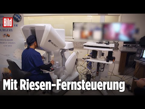 Arzt operiert Patienten aus 11.000 Kilometern Entfernung