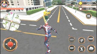 Flying Iron Hero Rescue Missions | KungFu Superhero Iron Fighting - Android GamePlay screenshot 4