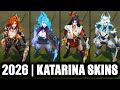 ALL KATARINA SKINS SPOTLIGHT 2026 League Of Legends