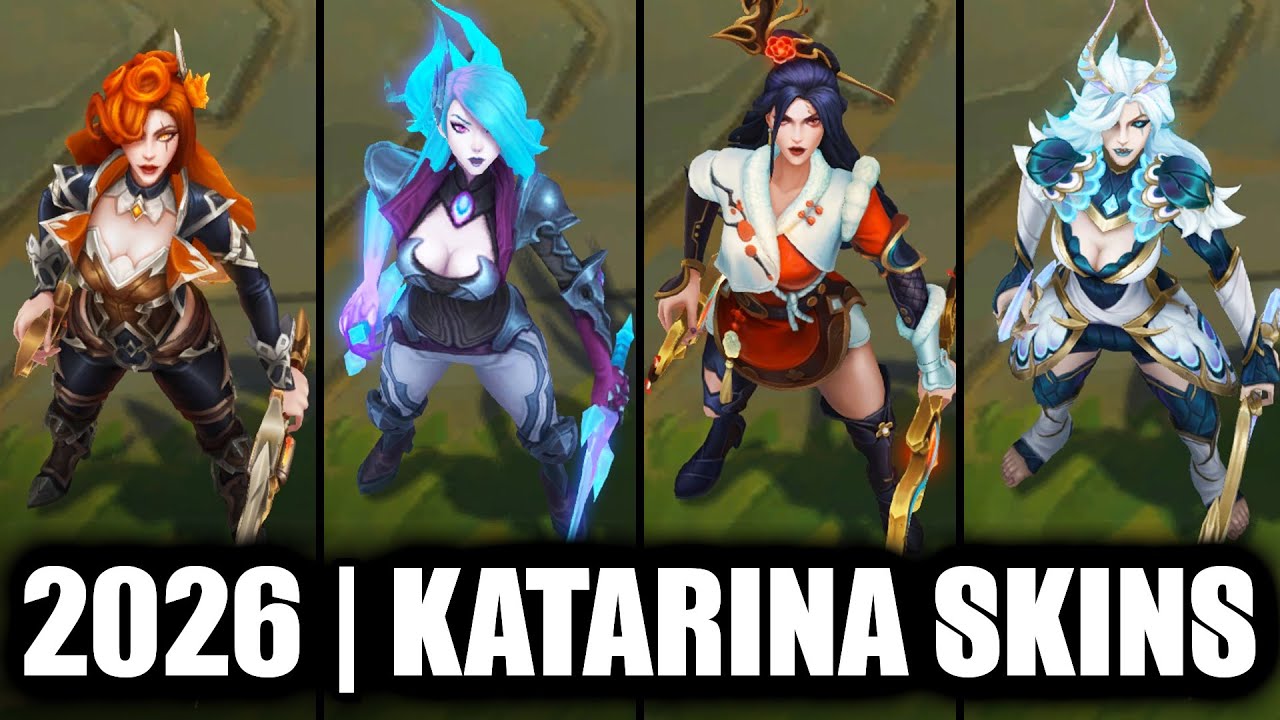 ALL KATARINA SKINS SPOTLIGHT 2026 | League of Legends