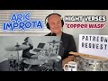 Drum Teacher Reacts: Copper Wasp play through | ARIC IMPROTA | Night Verses