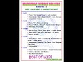 2nd Semester English Syllabus | BA/B.Com/BBA/BSc/BCA