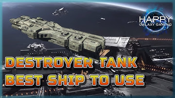 Infinite Lagrange - Destroyer Tank - Best Ship for the Front Row