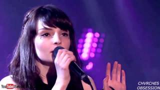 CHVRCHES Live Late Night TV show compilation - 6 songs - HD