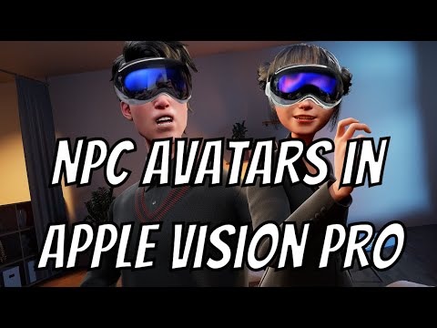 How Apple Vision Pro Transforms NPC Avatars with Spatial Computing!