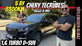 Çinli Chery Tiggo 8 Pro Ile 8300Km Deneyim Neler Yaşadılar? Tüketim Masraf Arıza Ve Her Şey