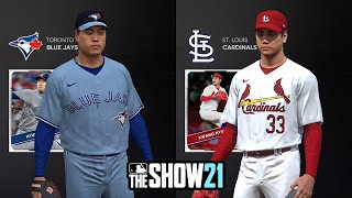 [더쇼21] 류현진과 김광현의 오버롤 및 투구폼은 얼마나 달라졌을까? MLB The Show 21