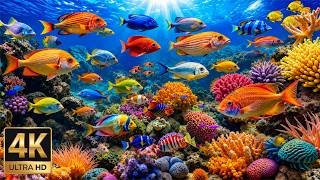 Dive Into Tropical Seas 4K ULTRA HD 🐠 Amazing Fish & Soft Piano for Peaceful Relaxation and Sleep screenshot 4