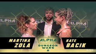 DW2   Kate Bacik V Martina Zola