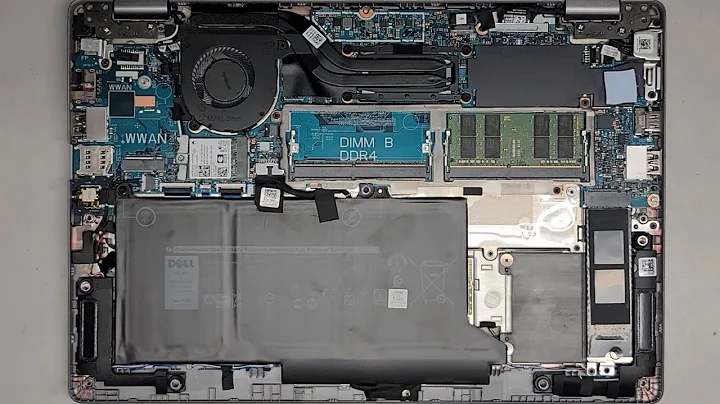Dell Latitude 5310 2-in-1 Disassembly RAM SSD Hard Drive Upgrade Battery Replacement Repair