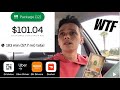 $ 101 Order ! Uber eats has lost its mind!? DoorDash and GrubHub