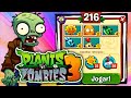 Plants vs Zombies 3 nível 216 - parte 102