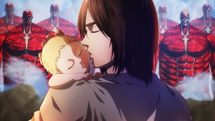 Curiosidade: O bebé do fim de Attack on Titan é o filho do ator de Eren