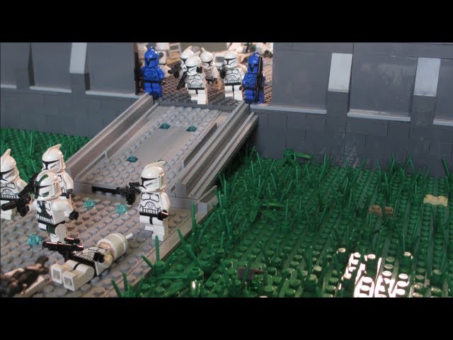 Lego Star Wars Clone Trooper Base / Prison (800 Subscriber'S Moc) - Youtube