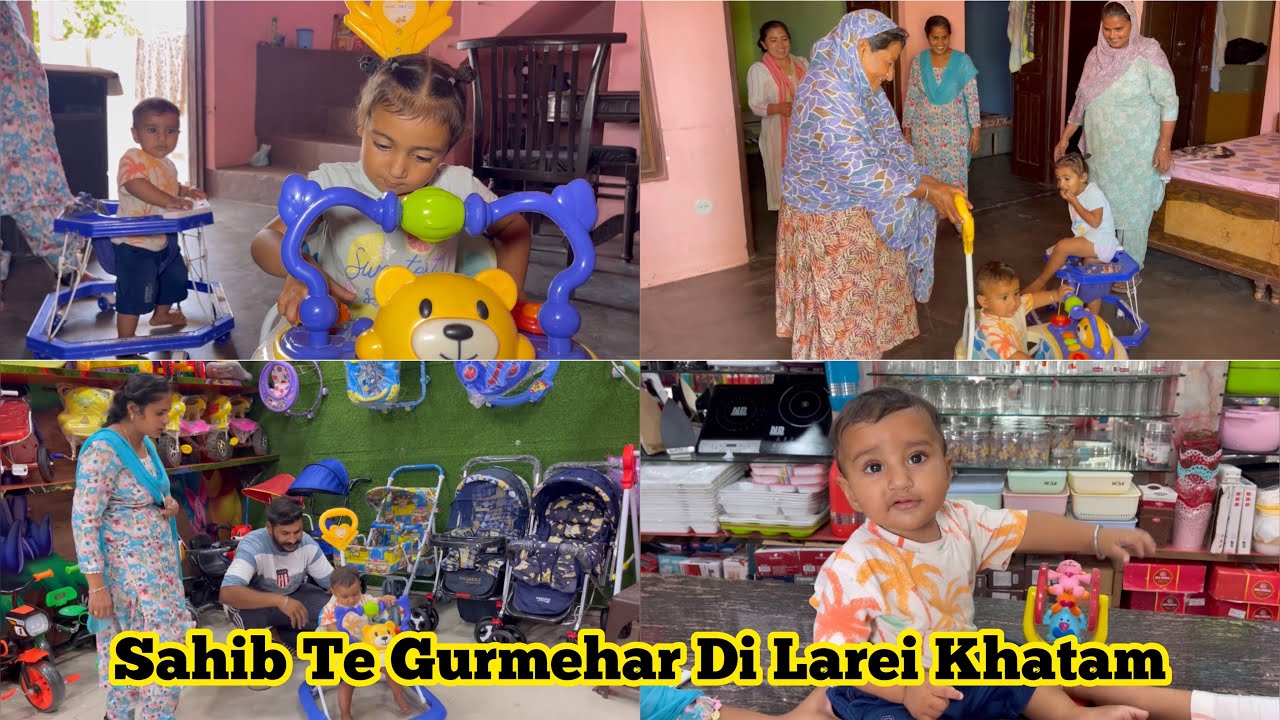 Sahib Lai New Walker le lea , Hun Gurmehar Te Sahib De Larei Nei Honi Walker to