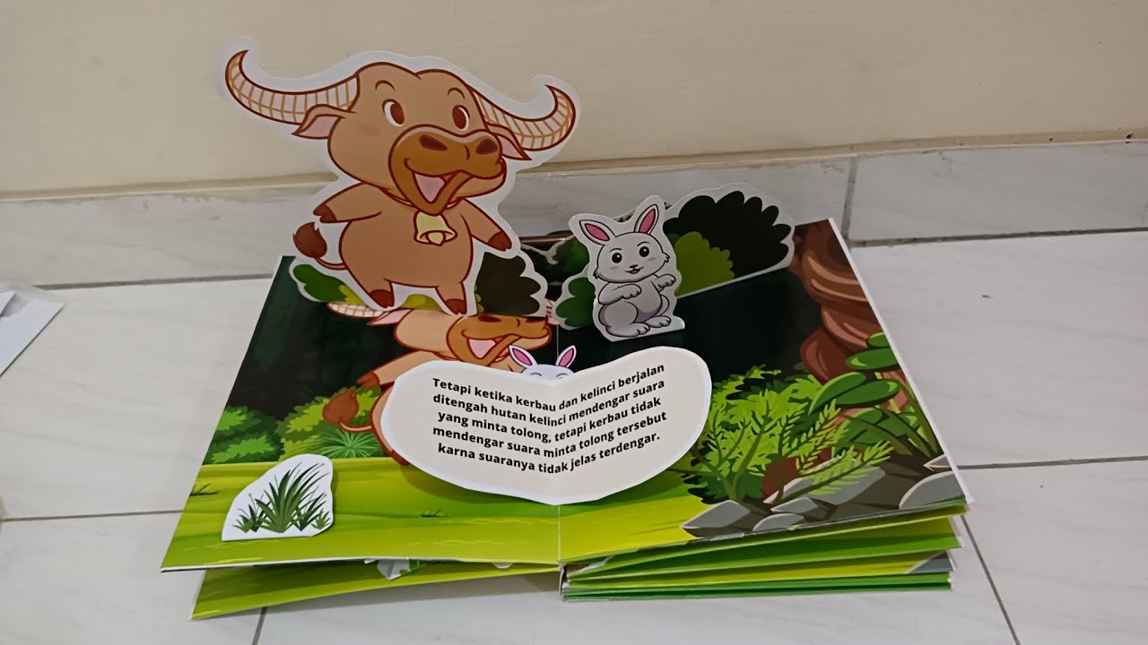 Tutorial Pop Up Book Buku Cerita Anak YouTube Tutorial Pop Up Book Buku Cerita Anak YouTube
