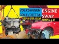 HOW TO SWAP ENGINE on Volkswagen MK4 GOLF JETTA GTI. REMOVAL p. #1. Complete Guide.