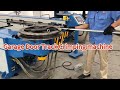PU/ EPS garage door radius track bending machine
