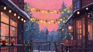 Snow falling ❄️Lofi Cozy Christmas ?Lofi Beats To Relax / Chill To