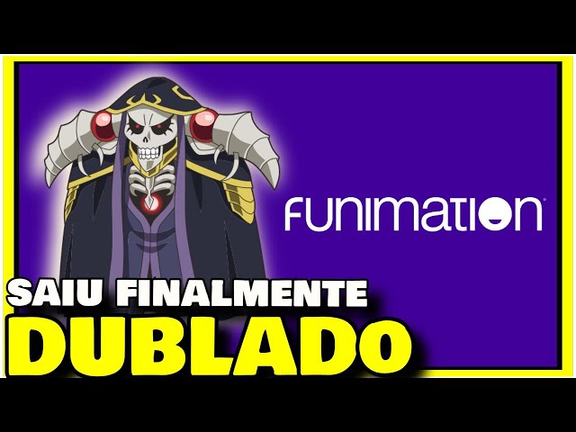 Overland DUBLADO na Funimation Brasil 💥 (Anime Overlord esta sendo dubla