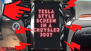 Tesla style screen install in a 2014 Chrysler 300?