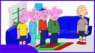 Clic Caillou Turns The Andersons Family Into A Pigsgrounded