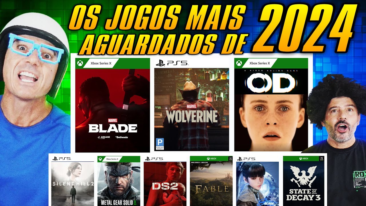 Lançamentos de Games 2024: Os Jogos Mais Aguardados do Ano