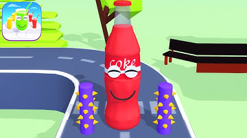 JUICE RUN game MAX LEVEL 💕😱🌈 Gameplay All Levels Walkthrough iOS, Android New Game Update Mobile