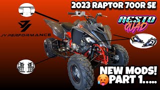 NEW Mods for 2023 Yamaha Raptor 700R SE | Part 1.....
