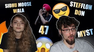 Me and my sister watch Sidhu Moose Wala x MIST x Steel Banglez x Stefflon Don - 47 (Reaction)