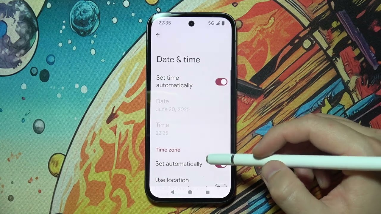 Google Pixel Phone: How to Change Time Format