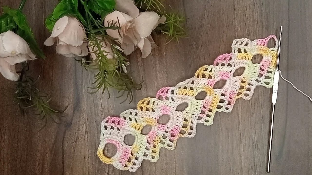 UNIQUE and ELEGANT !!! How to Crochet a Lace/ Tutorial Crochet Lace ...