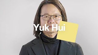 Yuk Hui: “We are living in a gigantic technological system”