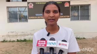 Deepshikha Ekka of Lavaidih selected to play basketball in Guwahati, given to the team of Public ... screenshot 5
